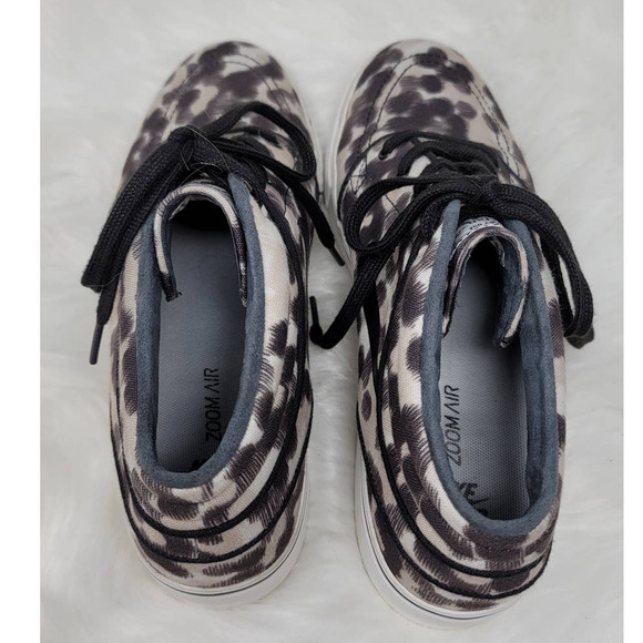 Nike Stefan Janoski Skateboarding Zoom AIr Black/White Men's Sneaker 9 - Picture 6 of 9